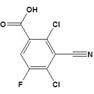 2, 4-дихлор-3-циано-5-фторбензойная кислота CAS № 117528-58-2